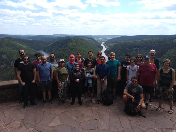 MPI-INF D5 group Members of the Databases and Information Systems Group at Max Planck Institute for Informatics in July 2018
